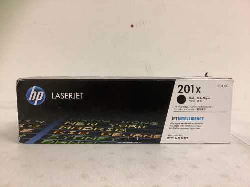 HP LaserJet Toner Cartridge, New - Lot 60