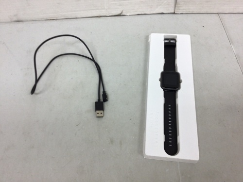 Letscom Smart Watch, Powers Up, E-Commerce Return - Lot 61