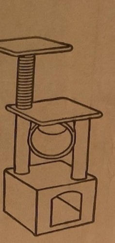 Small Cat Tower, Appears New - Lot 83