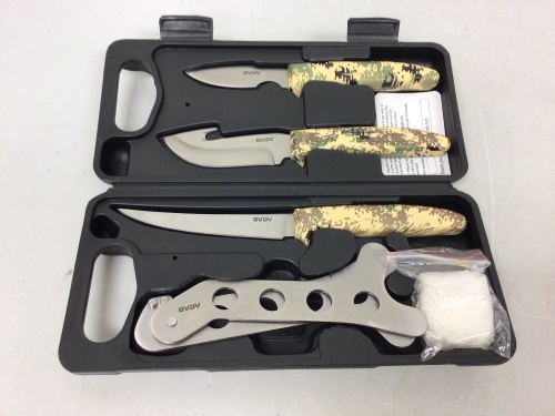 GVDV Hunting Knife Kit, E-Commerce Return - Lot 87