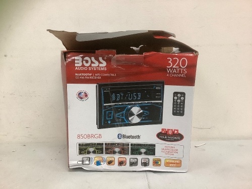 Boss Bluetooth Media Receiver, Untested, E-Commerce Return - Lot 202