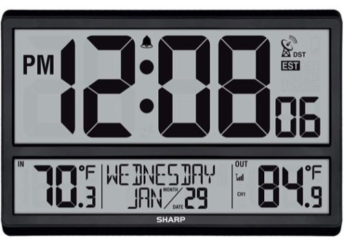 Sharp Atomic Clock, Untested, E-Commerce Return - Lot 220