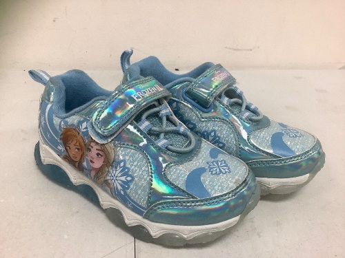 Disney Frozen Girls Light Up Shoes, 9, Works, E-Commerce Return - Lot 225