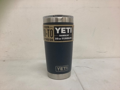 Yeti 20oz Tumbler, Appears New, Missing Lid Slider - Lot 226