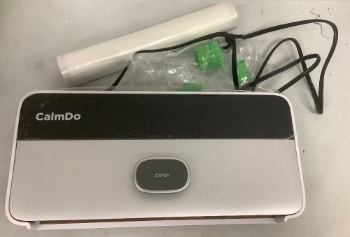 CalmDo Vacuum Sealer, Powers Up, E-Commerce Return - Lot 228