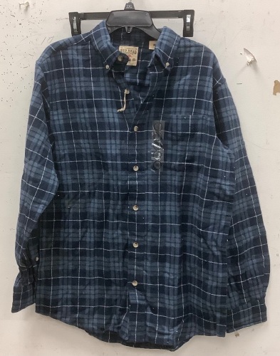 RedHead Mens Flannel Shirt, M, E-Commerce Return - Lot 234