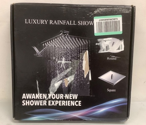 Rainfall Shower Head, E-Commerce Return - Lot 236
