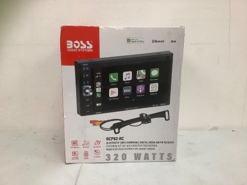 Boss Bluetooth Digital Media Receiver, Untested, Appears new - Lot 241