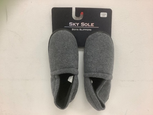 Sky Sole Boys Slippers, Large 2-3, Appears New - Lot 251
