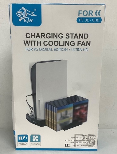 Charging Stand w/ Cooling Fan, Untested, E-Commerce Return - Lot 252