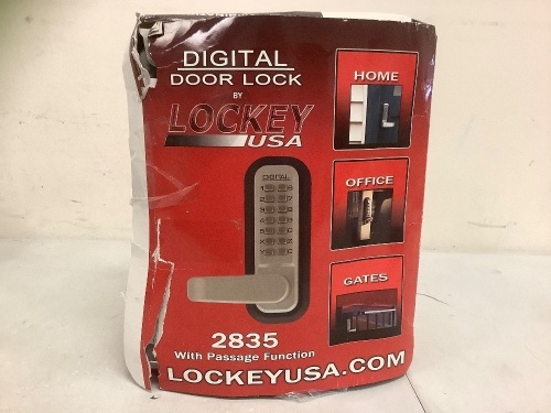Digital Door Lock, Appears new - Lot 262