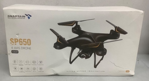 Snaptain 4 Axis Drone, Untested, Appears New - Lot 280