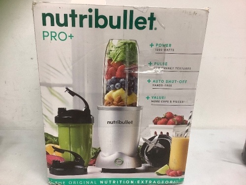 NutriBullet Pro+, Untested, Appears New - Lot 295
