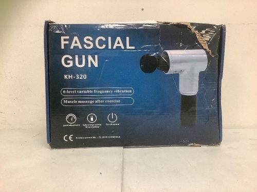 Fascial Massage Gun, Powers Up, E-Commerce Return - Lot 297