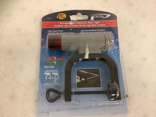 Portable LED Clamp On Bow Light, E-Comm Return - Lot 343
