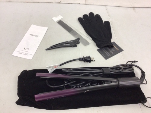 Kipozi Flat Iron, Powers Up, E-Commerce Return - Lot 393