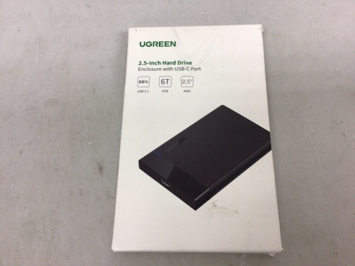 Ugreen 2.5in 6TB Hard Drive, Powers Up, Appears New - Lot 395