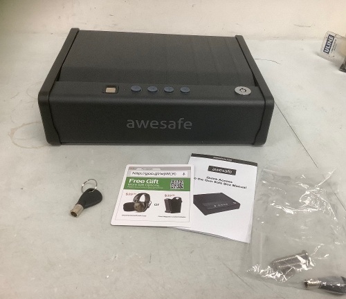 Awesafe Gun Safe, Appears New - Lot 402