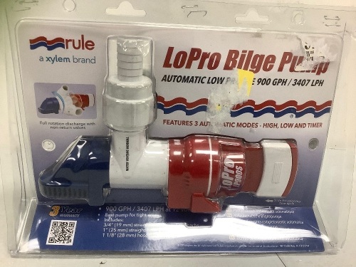 LoPro Bilge Pump, Appears New - Lot 403