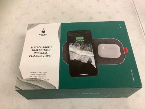 SliceCharge 3 Wireless Charging Mat, Appears New - Lot 427