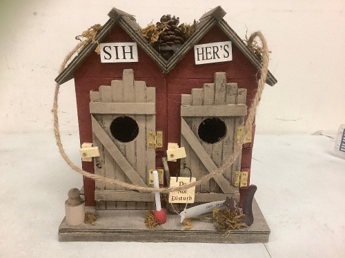 Decorative Birdhouse, E-Commerce Return - Lot 450