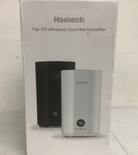 Homech Cool Mist Humidifier, Untested, E-Commerce Return - Lot 474
