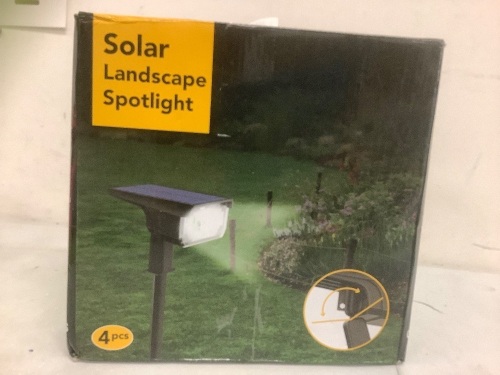 Solar Landscape Spotlight, Untested, E-Commerce Return - Lot 475