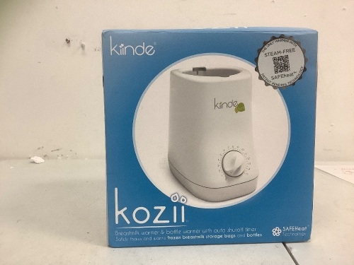 Kiinde Kozii Bottle Warmer, Untested, E-Commerce Return - Lot 480