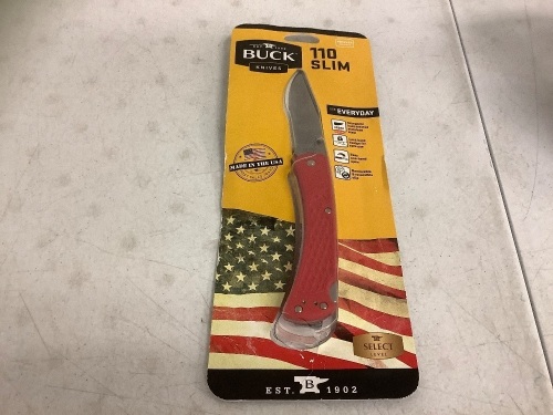 Buck Knives 110 Slim, E-Comm Return - Lot 500