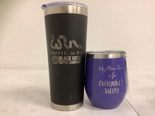 Lot of (2) Tumblers, E-Comm Return - Lot 511