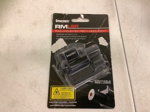 iProtec Rail Mounted Red Laser Sight, E-Comm Return - Lot 537