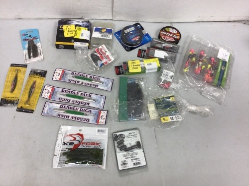 Lot of (20) Fishing Supplies, E-Commerce Return - Lot 544