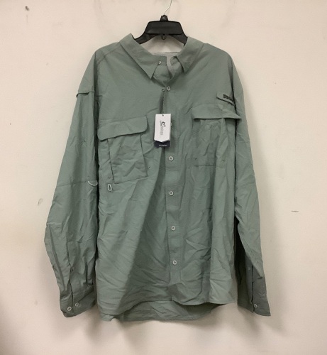 World Wide Sportsman Mens Button Down, 3XL, E-Comm Return w/ Small Stain - Lot 564