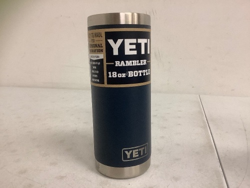 YETI Rambler 18oz Bottle, E-Comm Return, No Lid - Lot 578