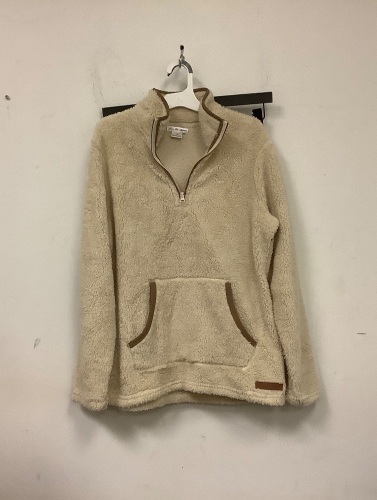 Womens Sherpa 1/4 Zip Pull Over, Medium, E-Comm Return - Lot 591