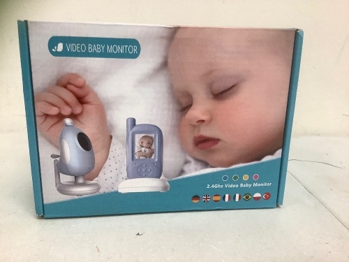 Video Baby Monitor, Untested, Appears New - Lot 602