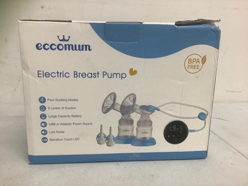 Electric Breast Pump, Untested, E-Commerce Return - Lot 609