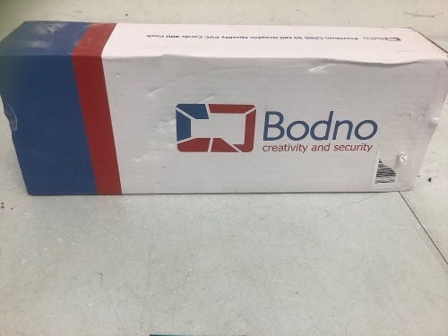 Bodno CR80 30 Mil PVC Cards 300pk, Appears New - Lot 611