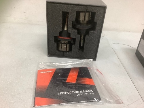 Sealight LED Headlights, Specs Unknown, Appears New - Lot 621