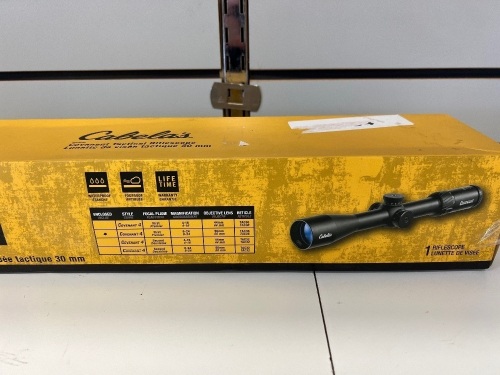 Covenant 4 Tactical Rifelscope, Untested, E-Commerce Return - Lot 628