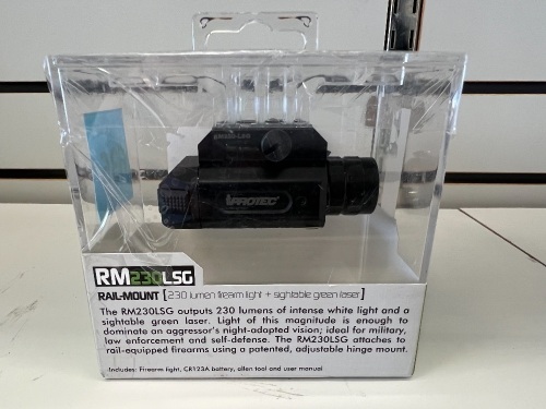 iProtec Rail Mount Laser Light, Powers Up, E-Commerce Return - Lot 636