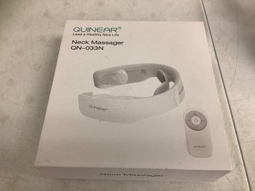 Neck Massager, E-Comm Return, No Remote - Lot 650
