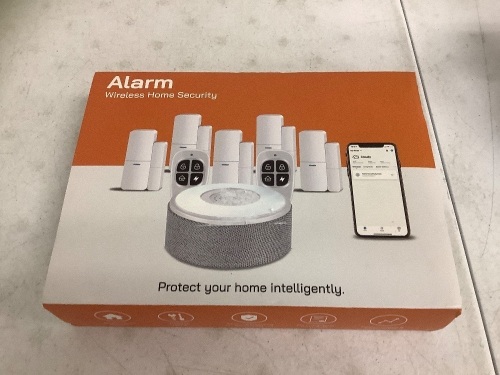 Alarm Wireless Home Security System, Appears New - Lot 666
