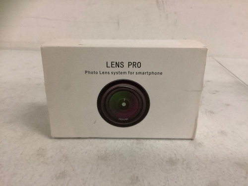 Lens Pro, Photo Lens System for Smartphone, Appears New - Lot 677