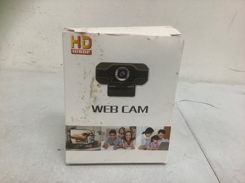 Webcam, Untested, Appears New - Lot 683