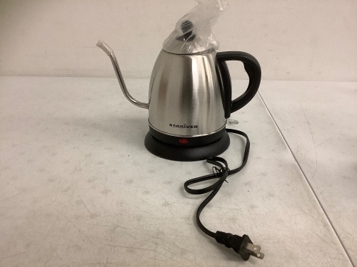 Stariver Electric Kettle, Appears New - Lot 687