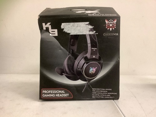 Onikuma Gaming Headset, Appears New - Lot 693