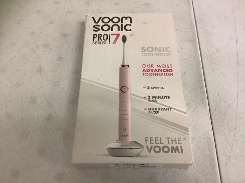 Voom Sonic Pro 7, Sonic Toothbrush, Appears New - Lot 709
