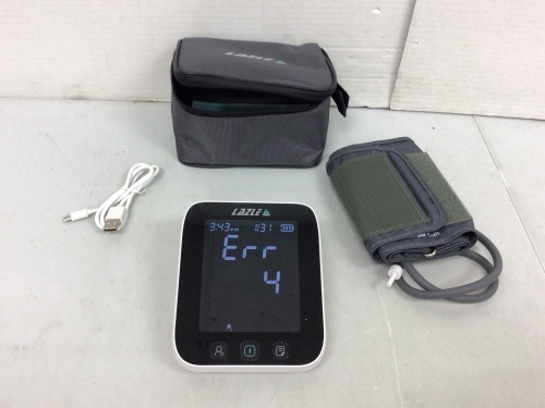 Lazle Blood Pressure Monitor, Powers Up, E-Commerce Return - Lot 712