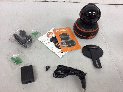 Morvelli Security Camera, Powers Up, E-Commerce Return - Lot 742